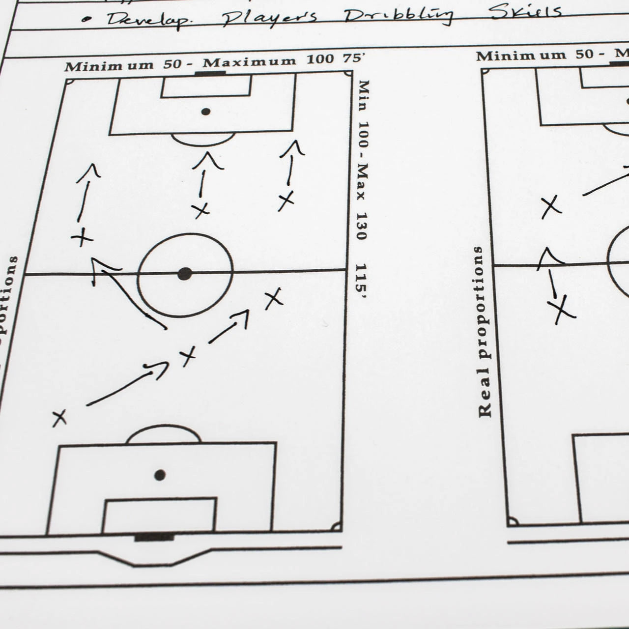 Soccer Innovations Coaches Folder Replacement Note Planner