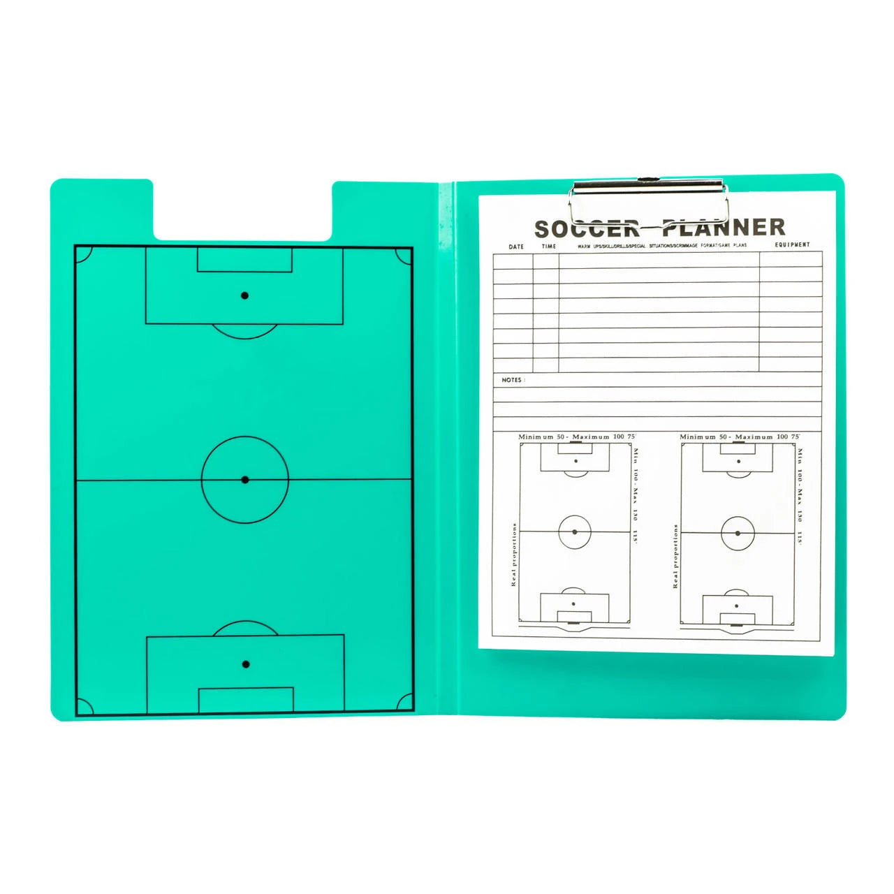 Soccer Innovations Coaches Folder Replacement Note Planner