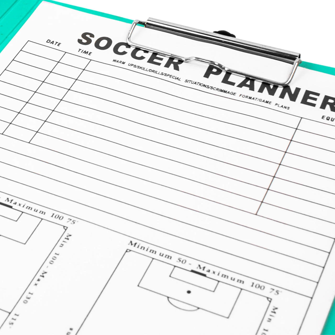 Soccer Innovations Coaches Folder Replacement Note Planner