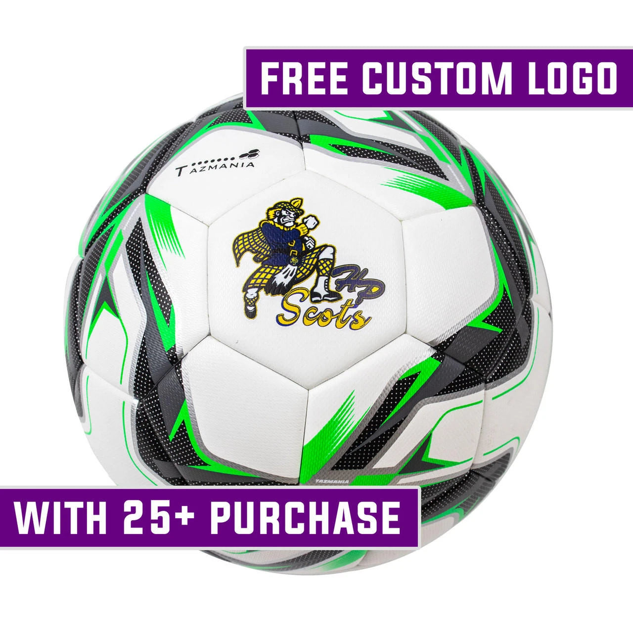 Soccer Innovations Green Tazmania - 10 Pack