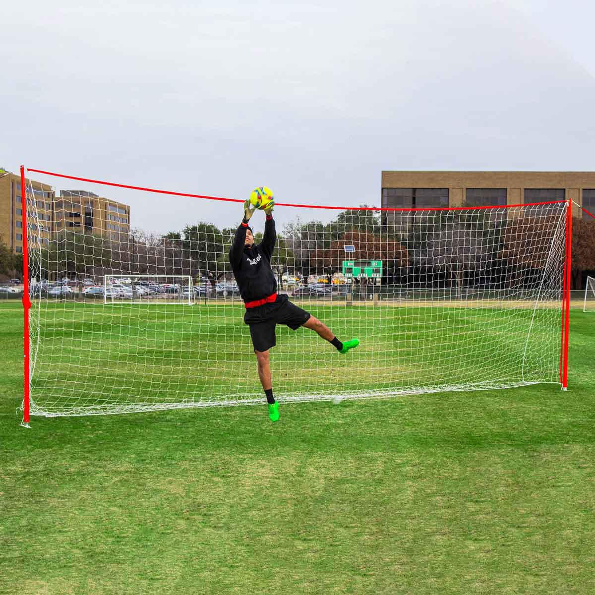 Soccer Innovations J-Goal Regulation Size Portable Soccer Goal