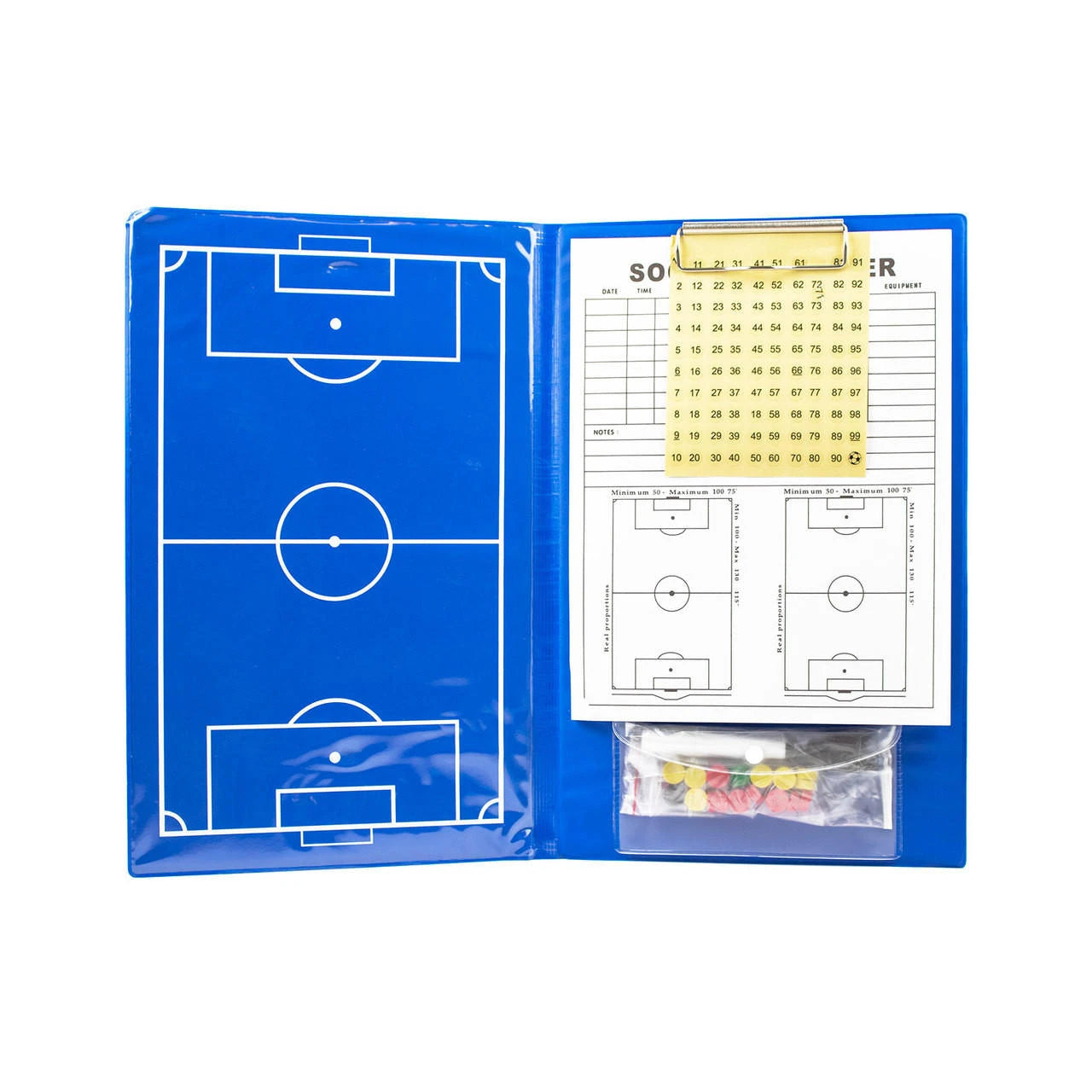 Soccer Innovations Coaches Folder Replacement Note Planner