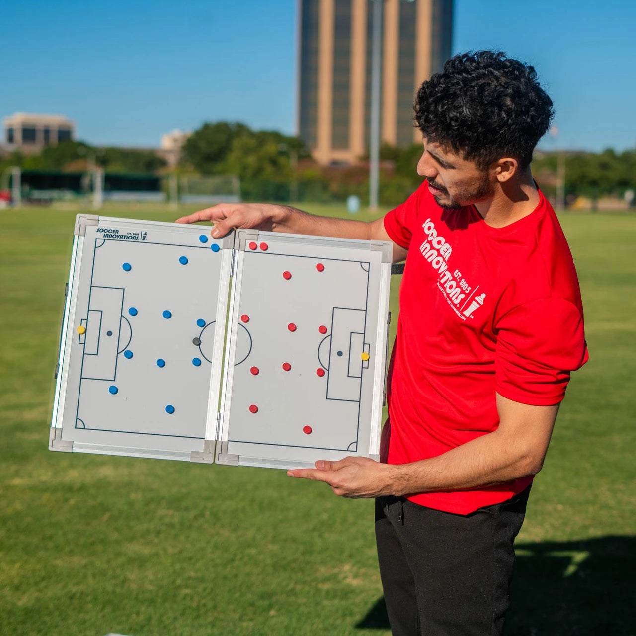 Soccer Innovations Magnetic Hinge Tactics Boards