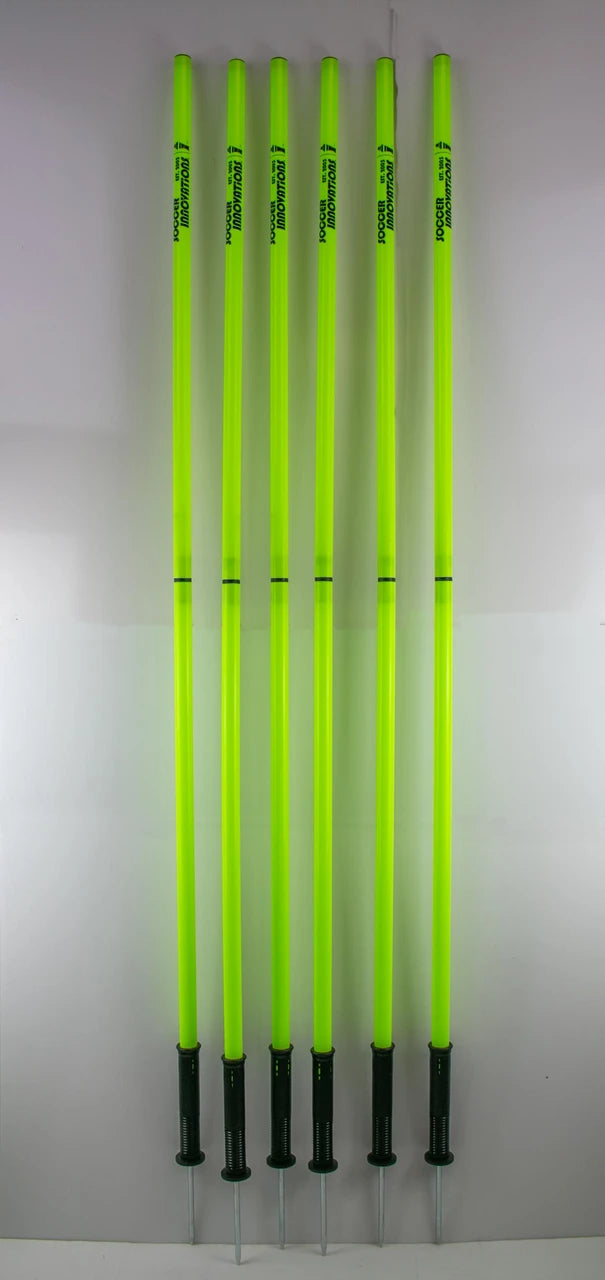 Soccer Innovations 3-In-1 Grass/Turf Speed Pole Set