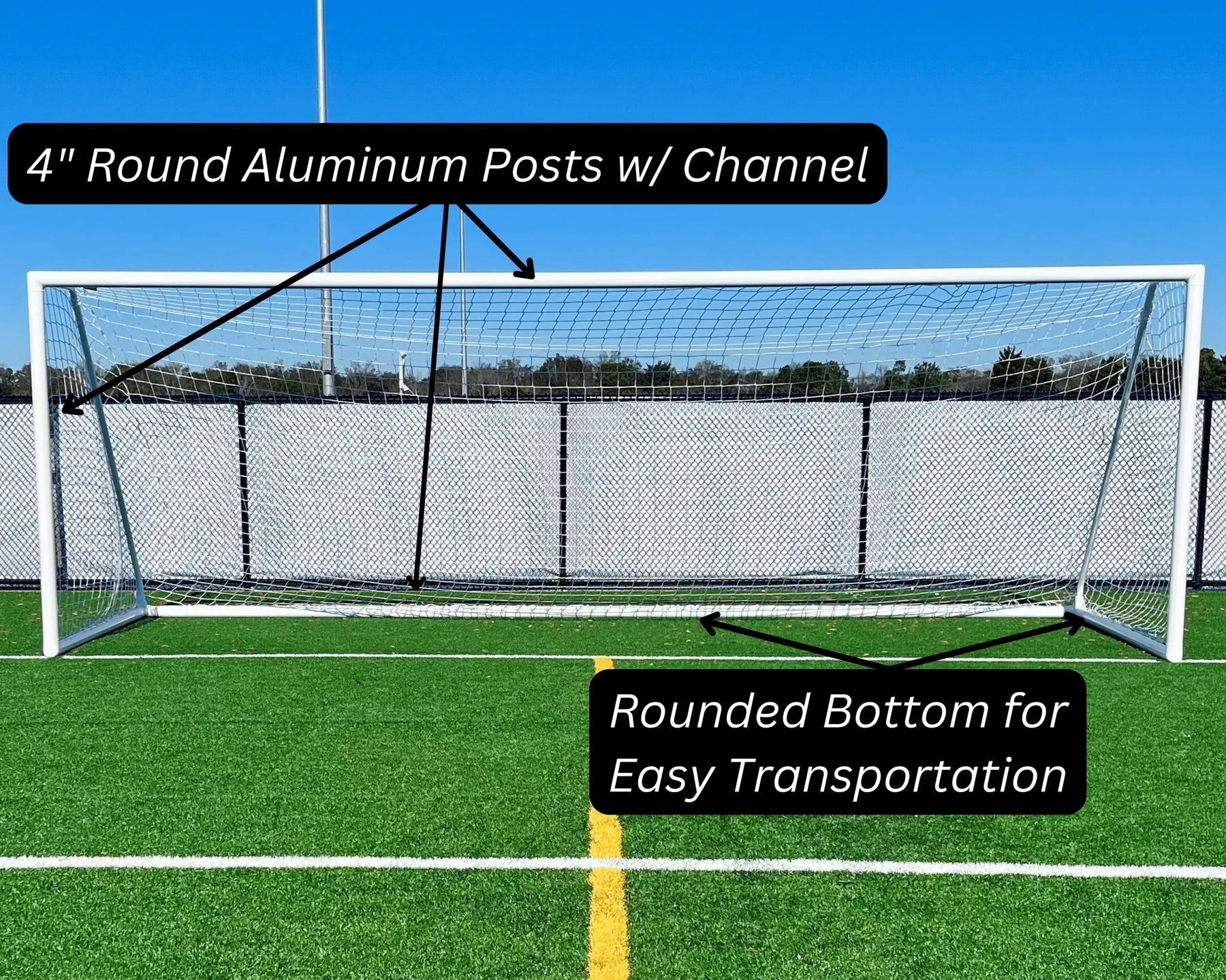 PEVO Supreme Series Soccer Goal - 7 x 21