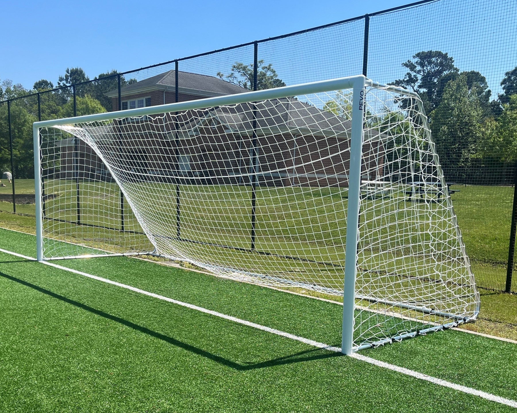 PEVO Competition Series Soccer Goal - 6.5 x 18.5