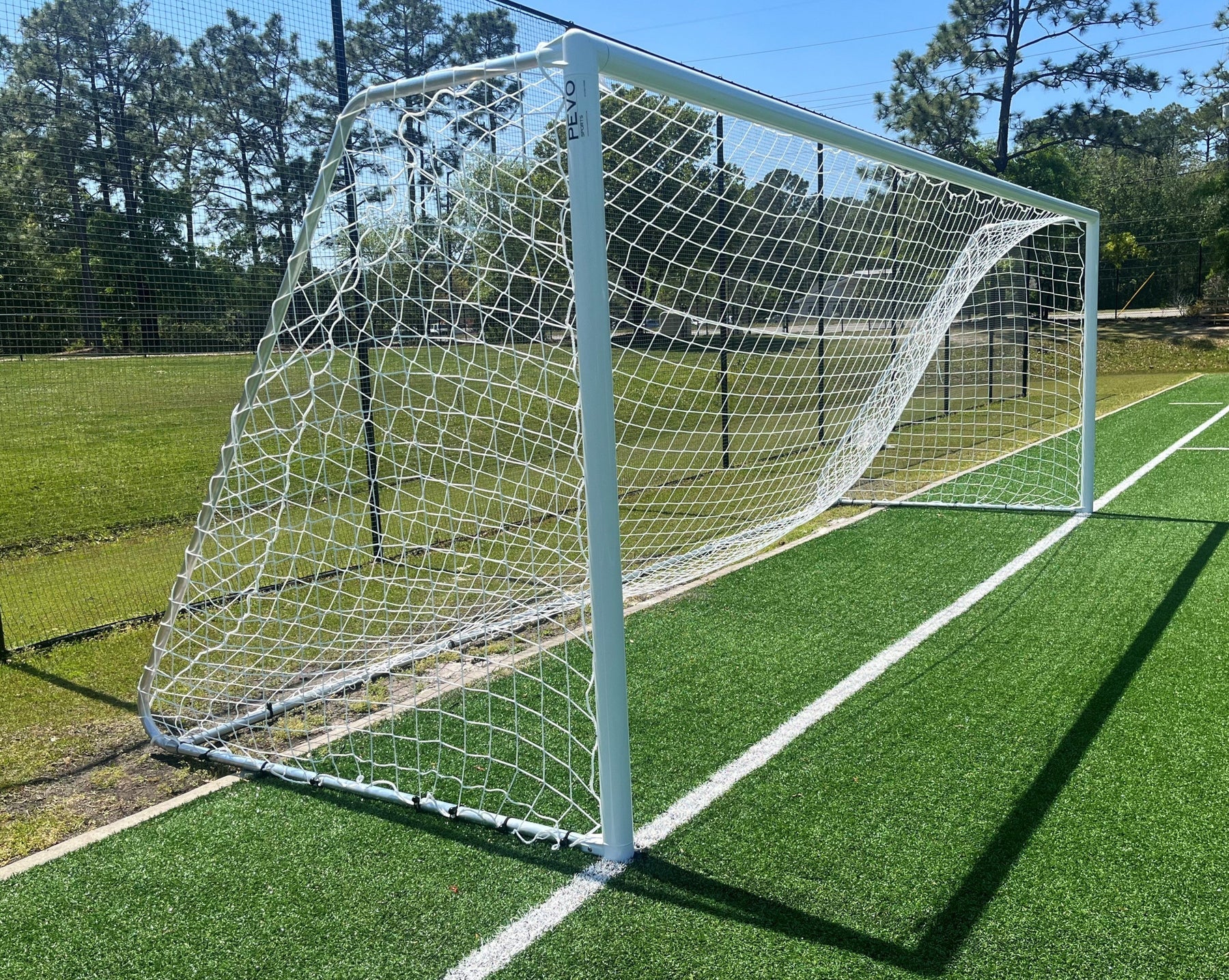 PEVO Competition Series Soccer Goal - 6.5 x 18.5