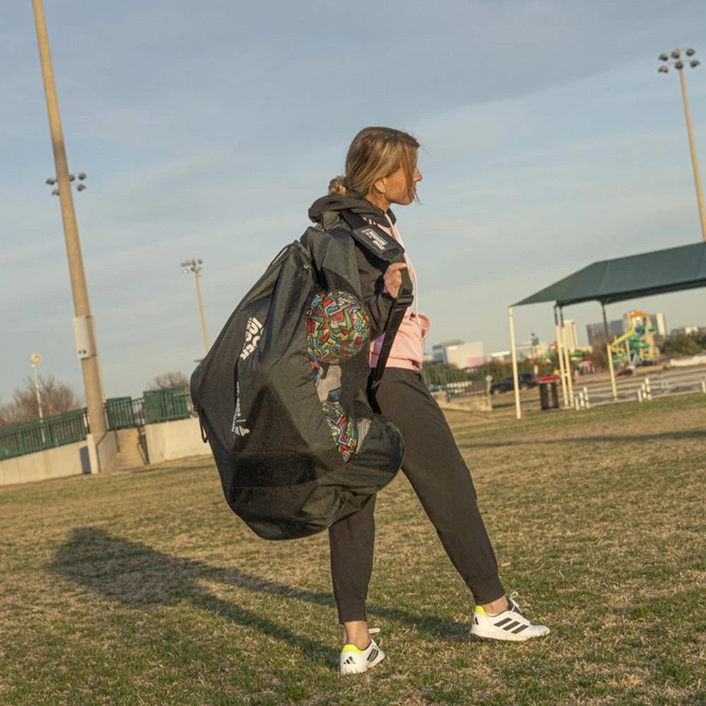 Soccer Innovations Zeus Backpack Ball Bag - Holds 18 Balls