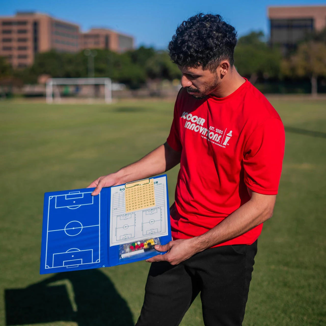 Soccer Innovations Magnetic Soccer Coaches Folder