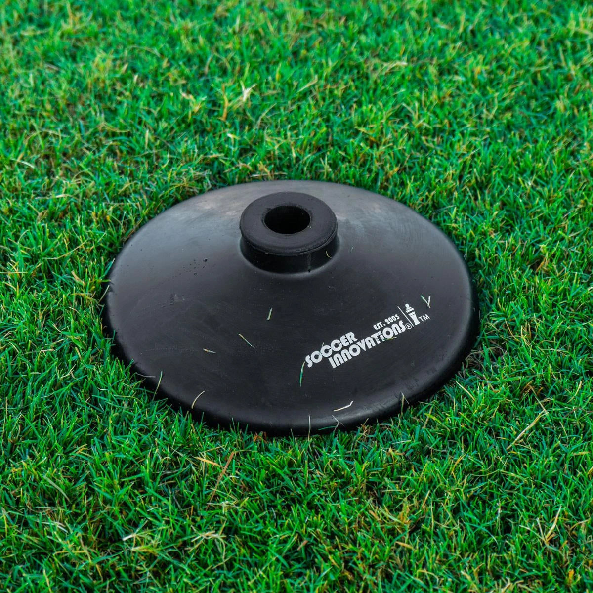 Soccer Innovations Soccer Speed Pole & Small Rubber Base - Turf Model