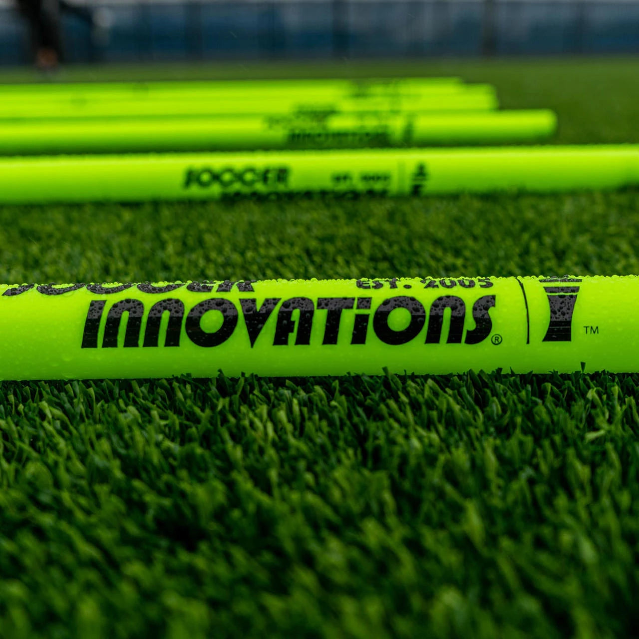 Soccer Innovations 3-In-1 Grass/Turf Speed Pole Set