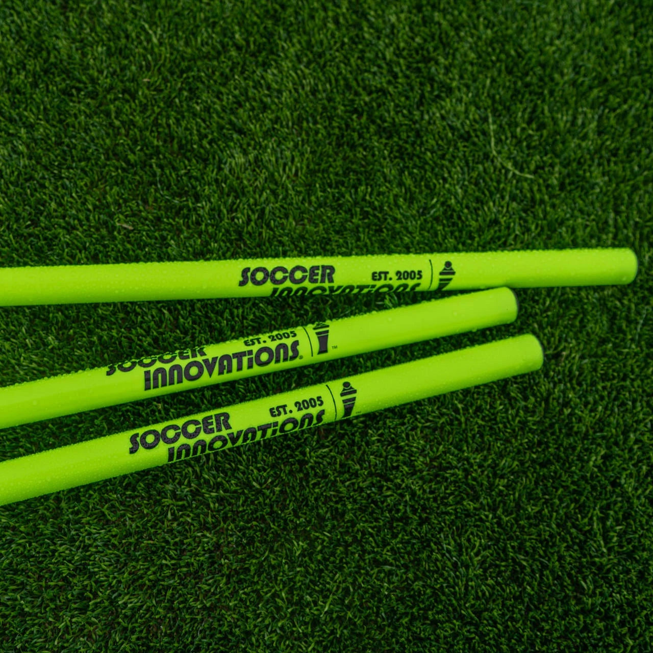 Soccer Innovations 3-In-1 Grass/Turf Speed Pole Set