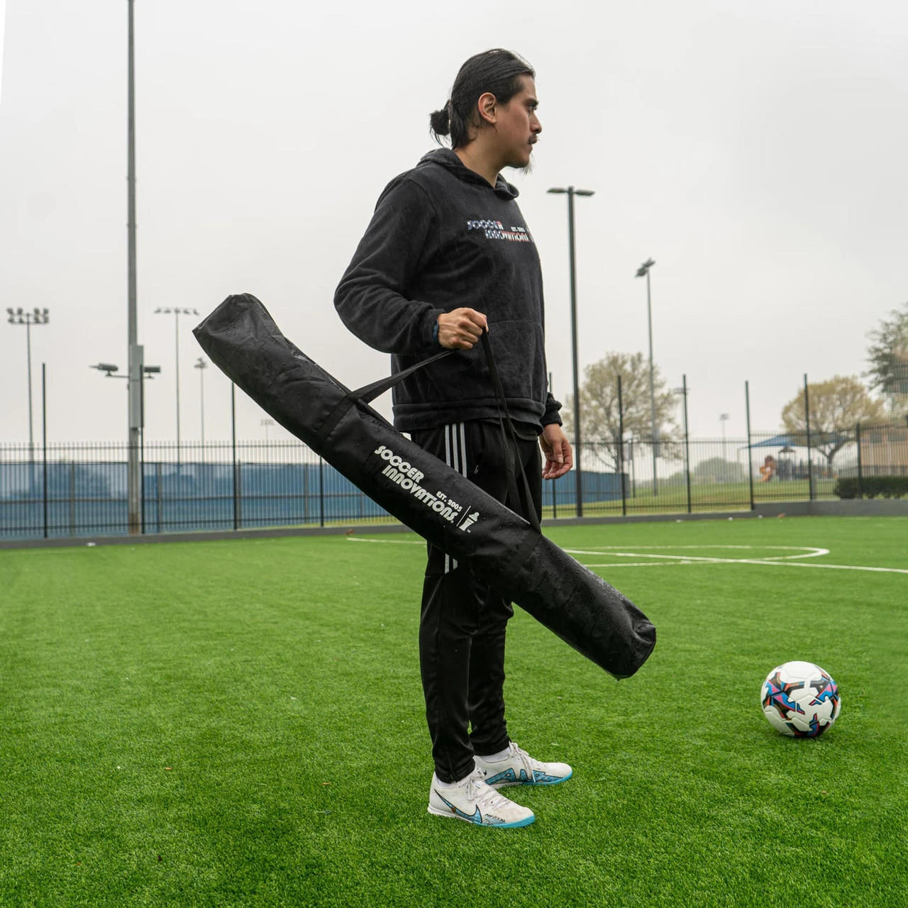 Soccer Innovations 3-In-1 Grass/Turf Speed Pole Set