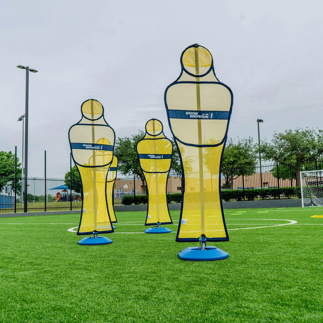 Soccer Innovations Soccer Wall Turf Mannequins Set Of 4