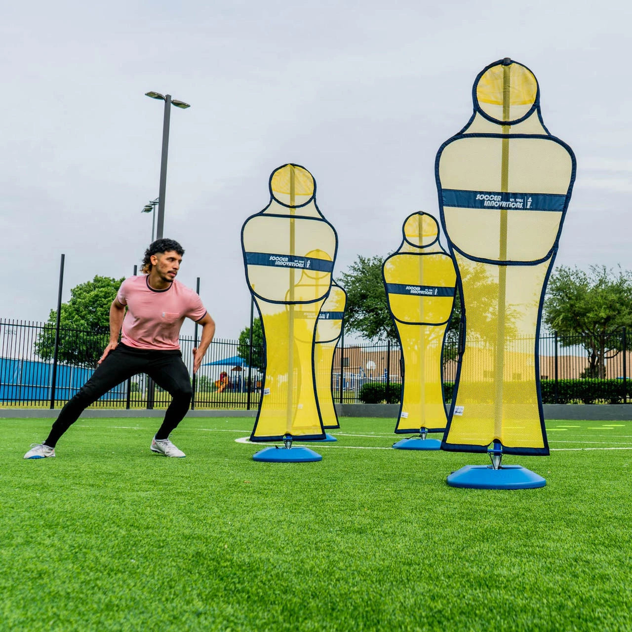 Soccer Innovations Soccer Wall Turf Mannequins Set Of 4