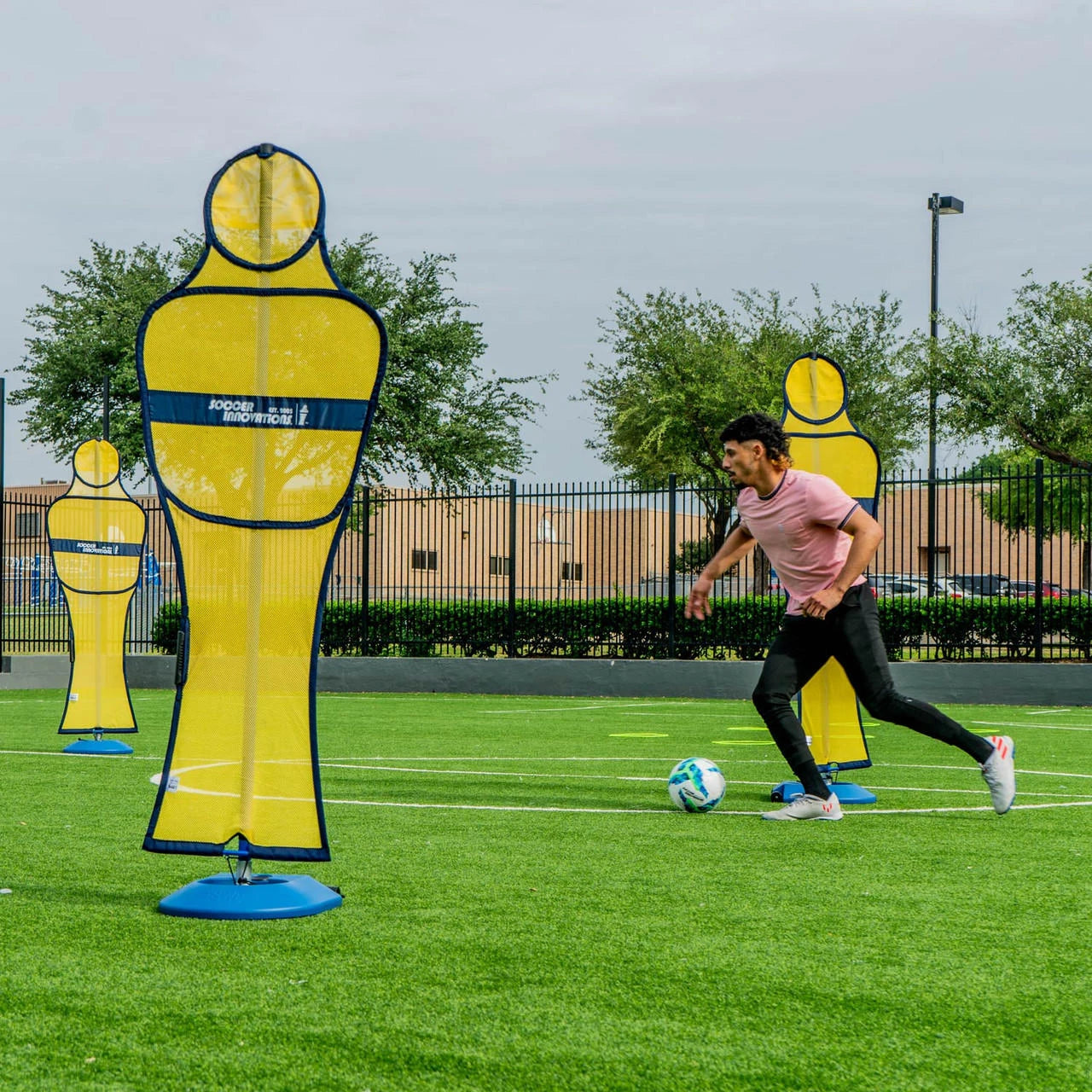 Soccer Innovations Soccer Wall Turf Mannequins Set Of 4