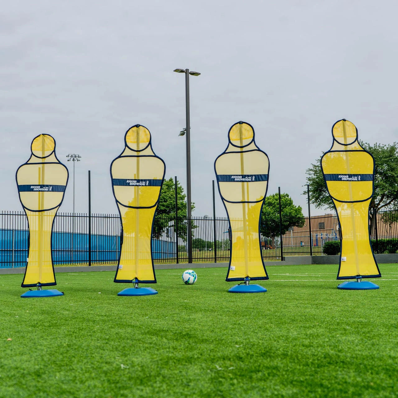 Soccer Innovations Soccer Wall Turf Mannequins Set Of 4