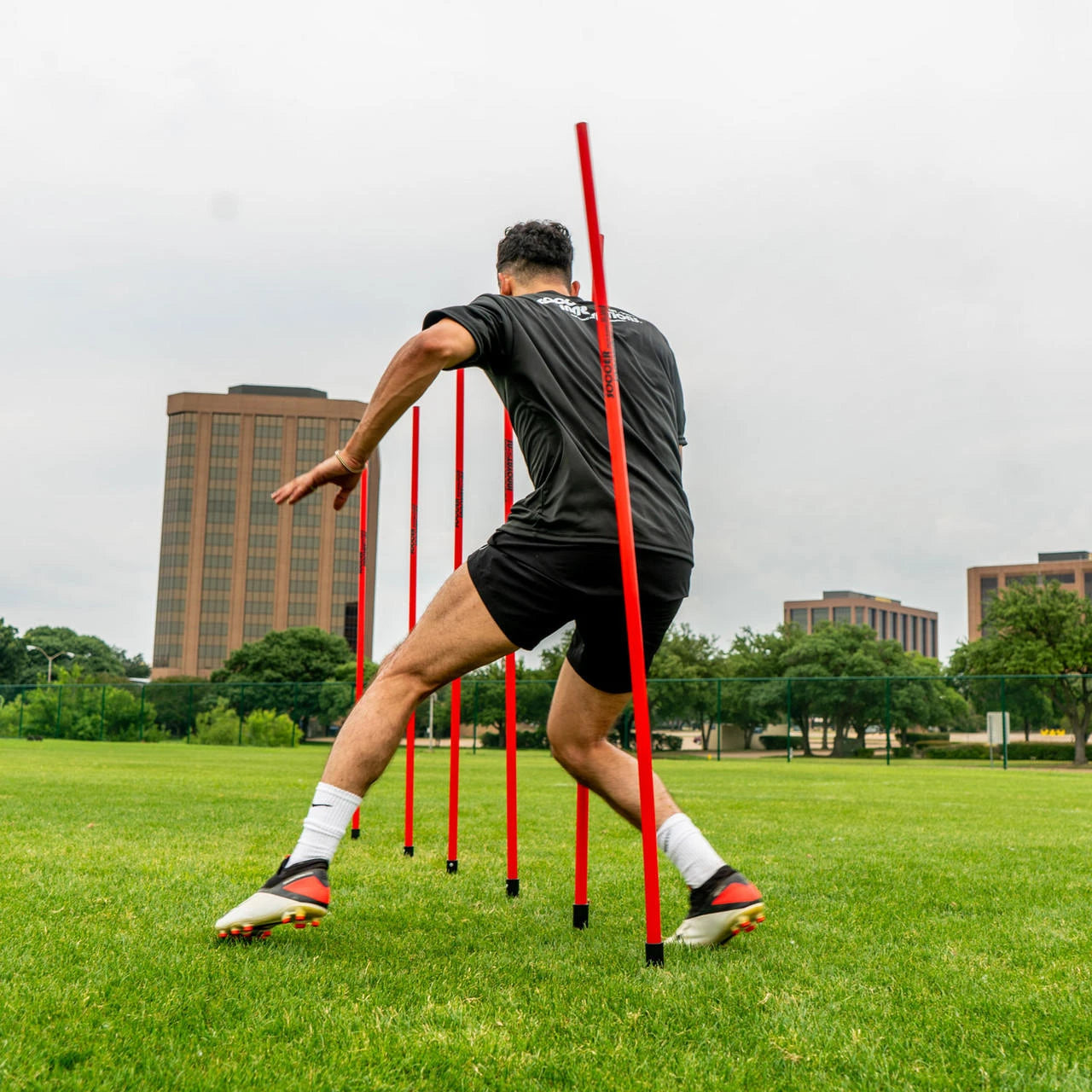 Soccer Innovations 25mm Soccer Speed Pole Set (12-Pack)