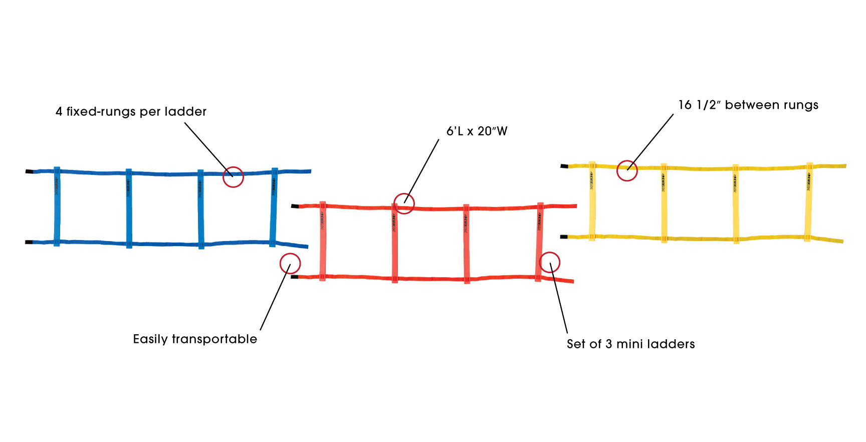 Kwik Goal Mini Ladder
