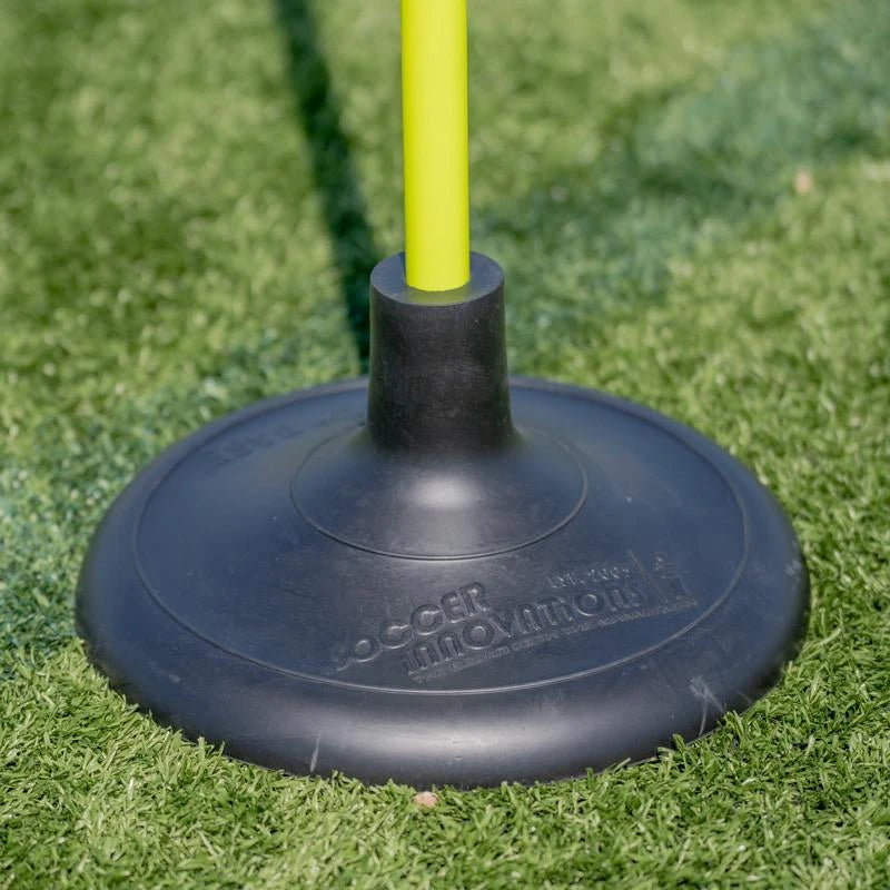 Soccer Innovations Speed Pole & Jumbo Rubber Base - Turf Model