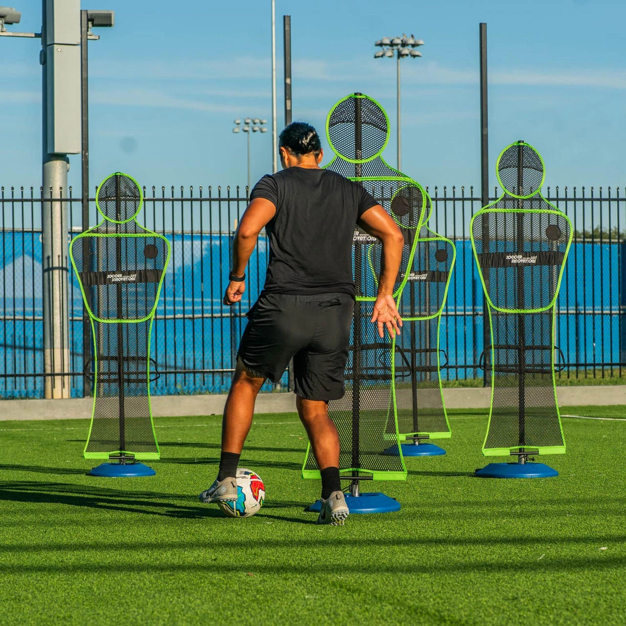 Soccer Innovations Soccer Wall Turf Mannequins Set Of 4