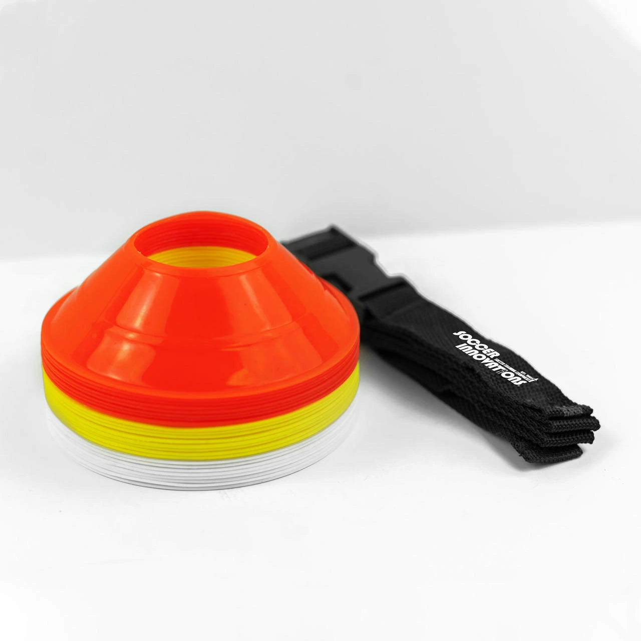 Soccer Innovations Pocket Mini Cones Set With Cone Strap
