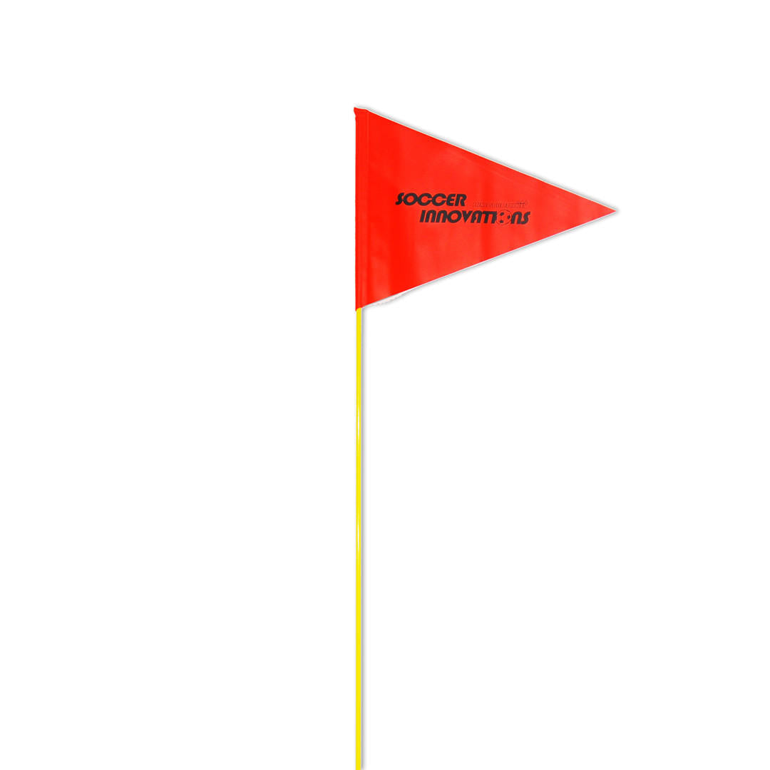 Soccer Innovations Orange Fiberglass Corner Flag