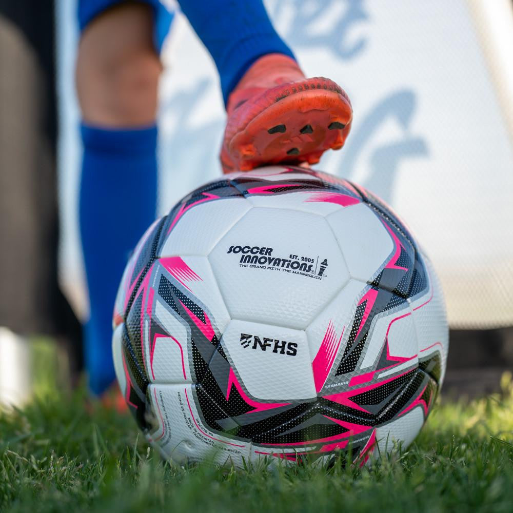 Soccer Innovations NFHS Pink Tazmania Match Ball