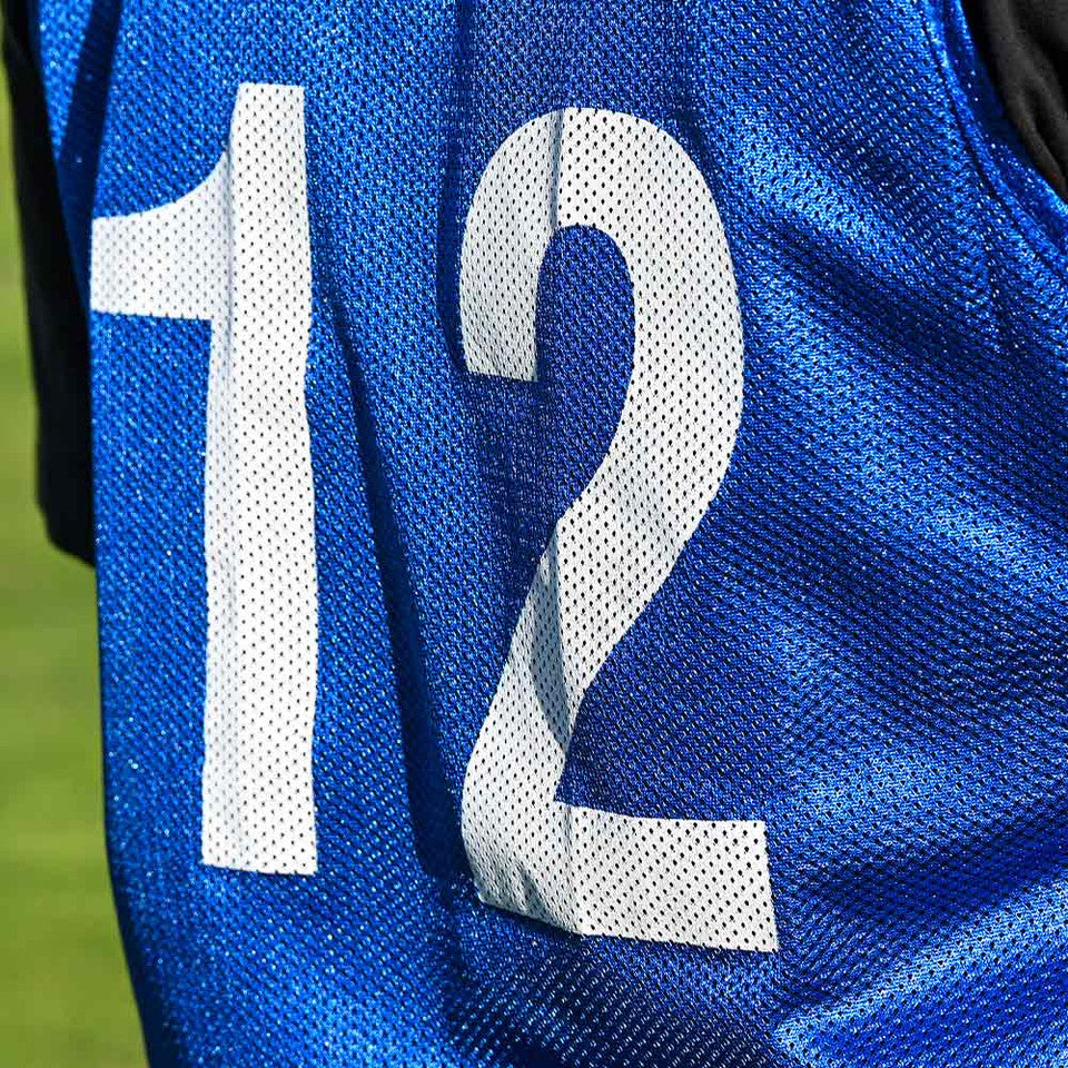 AGORA Numbered Scrimmage Vest Jerseys - Pack of 12 (1-12)