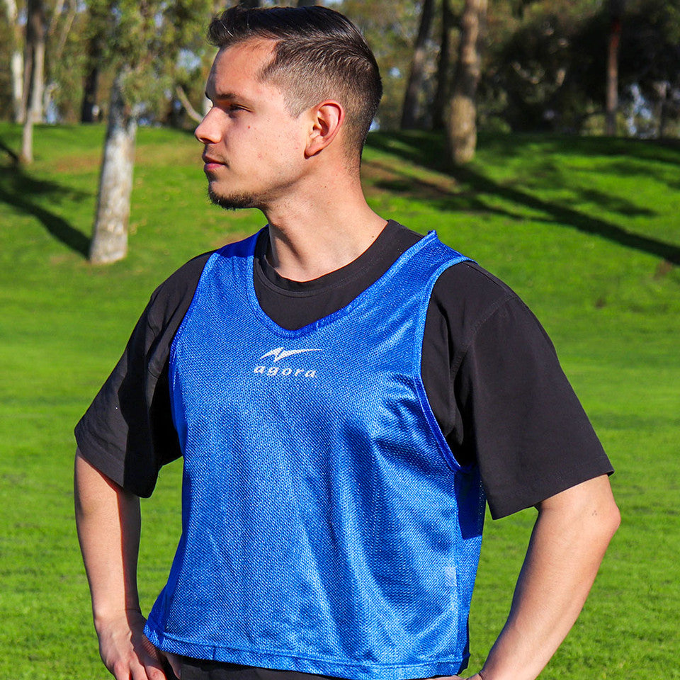 AGORA Numbered Scrimmage Vest Jerseys - Pack of 12 (1-12)