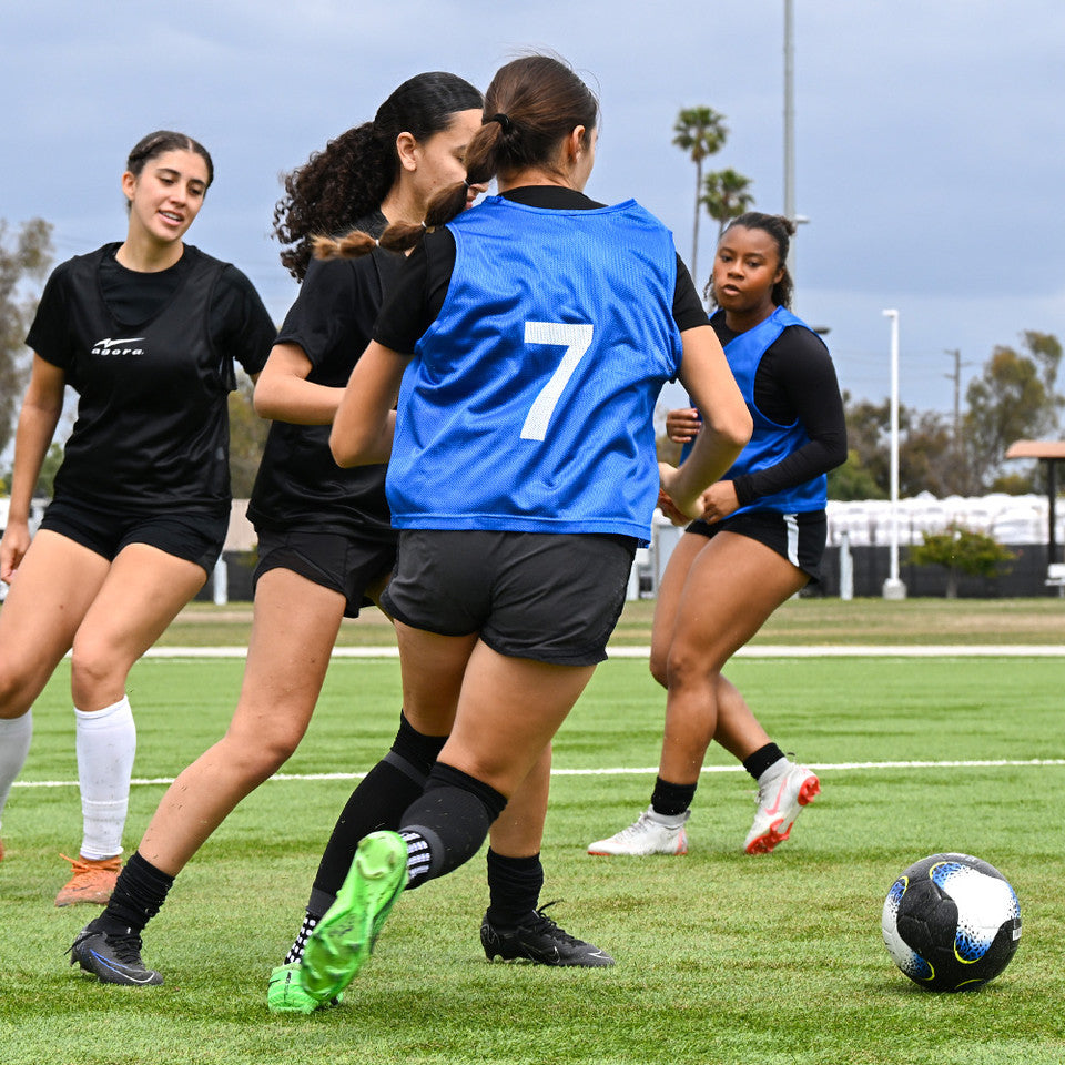 AGORA Numbered Scrimmage Vest Jerseys - Pack of 12 (1-12)