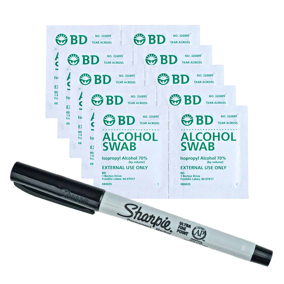 AGORA Referee Write-On Red and Yellow Card Set