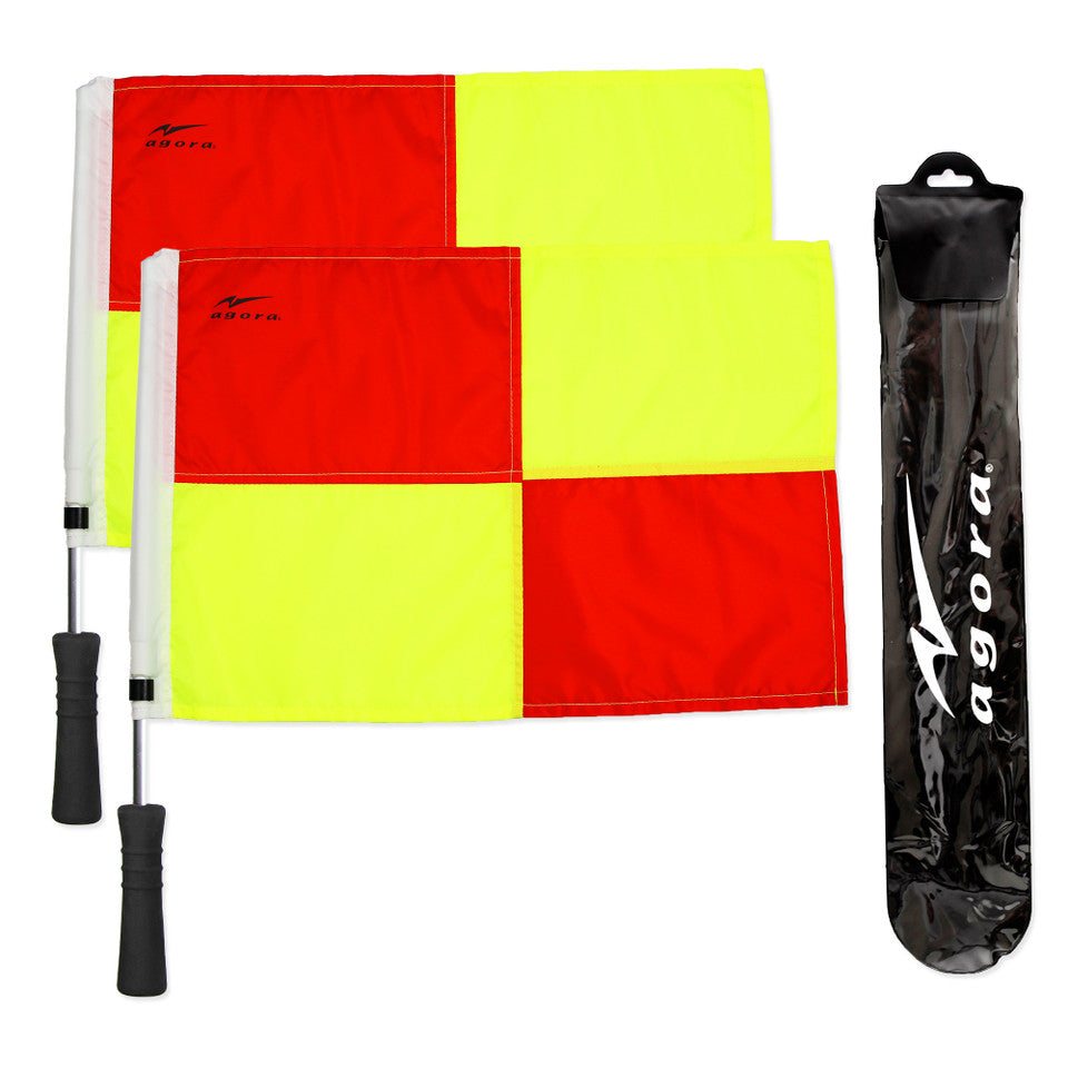 AGORA Match Line Referee Flags with Case