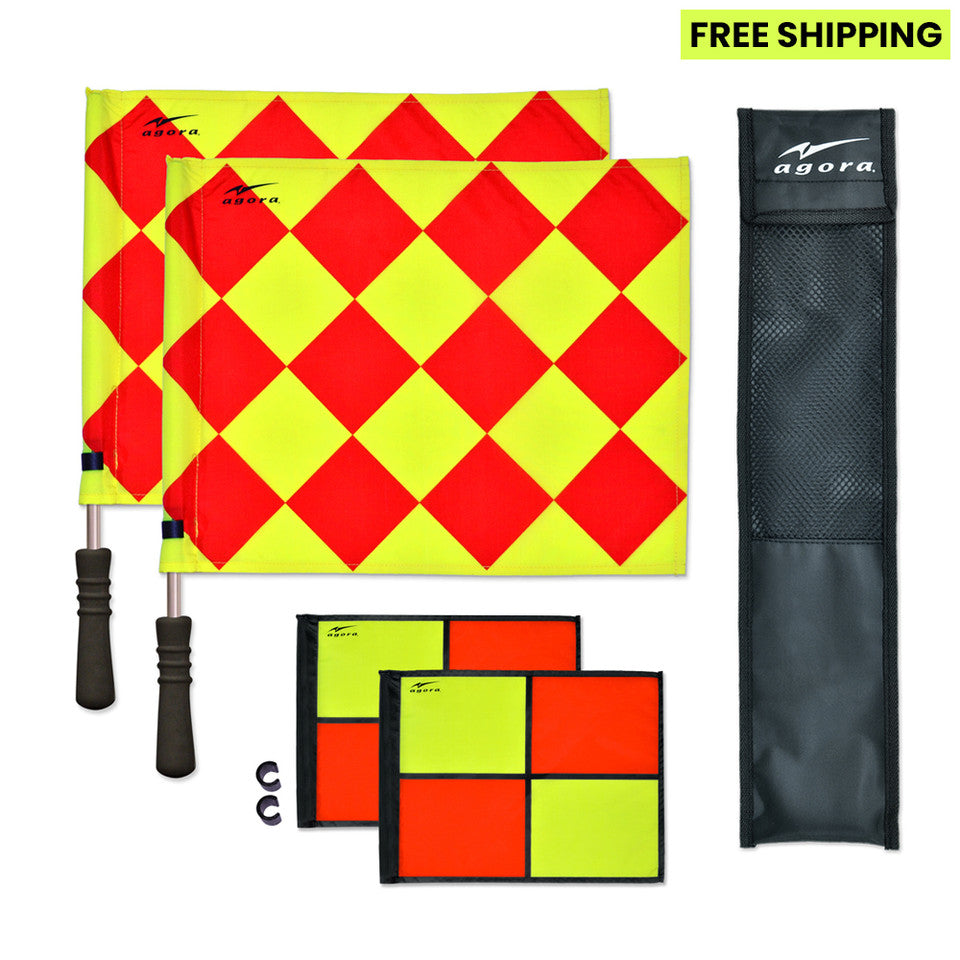AGORA Pro Line Duo Rotating Referee Flags