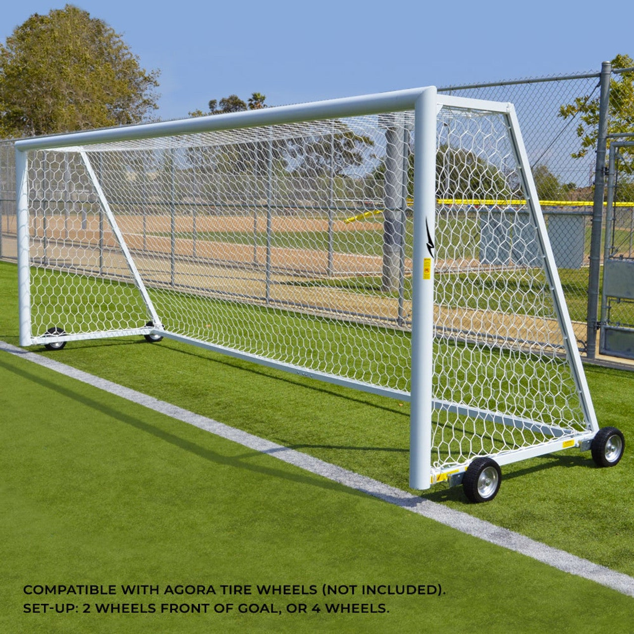 AGORA 3" Channel Club Soccer Goal