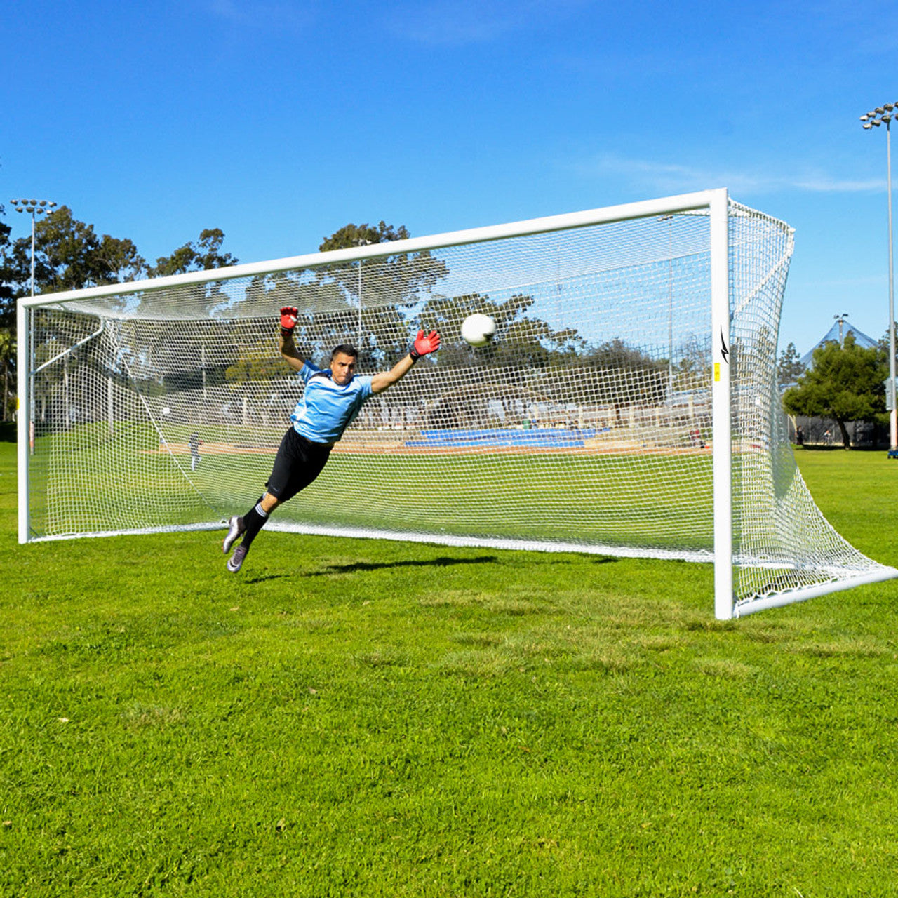 AGORA 4" Premier Pro Soccer Goal