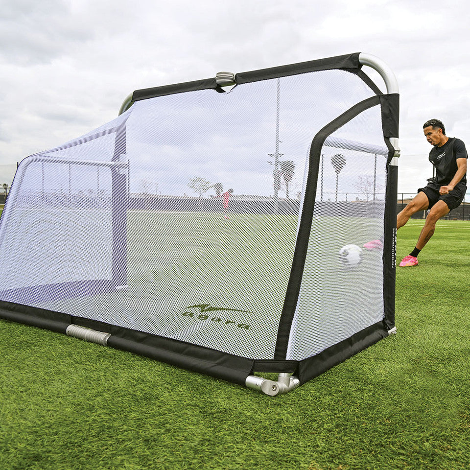 AGORA Aluminum Foldable Soccer Goal - 4'x6'