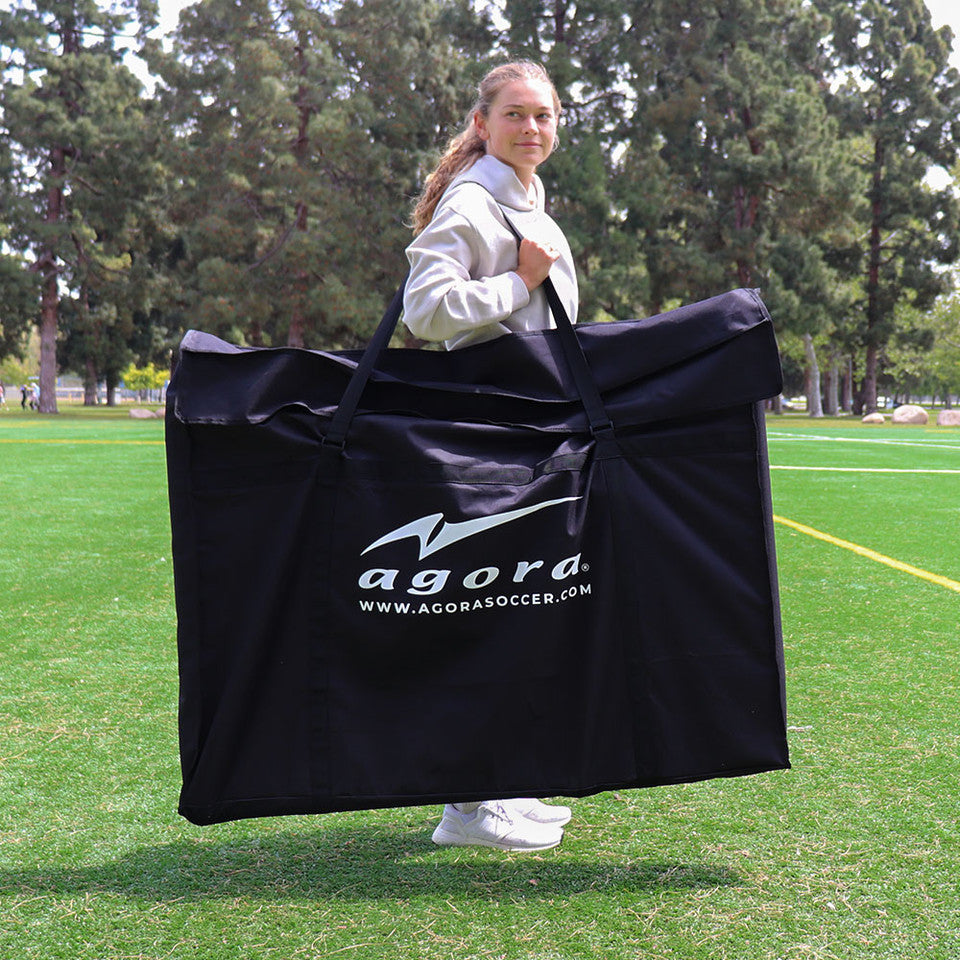 AGORA Aluminum Foldable Soccer Goal - 4'x6'