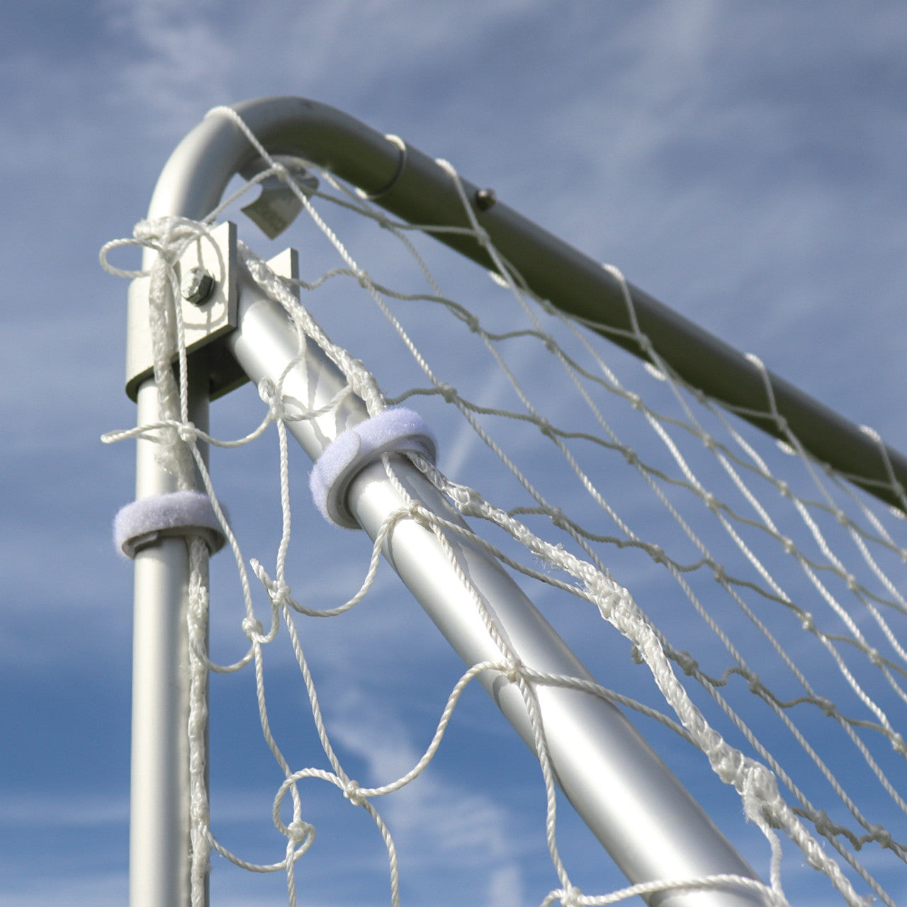 AGORA Aluminum Telescopic Soccer Goal - 8'x24'