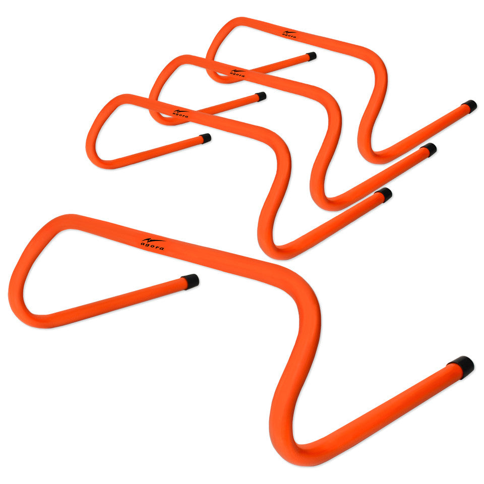 AGORA 6" Speed Hurdles - Set of 4