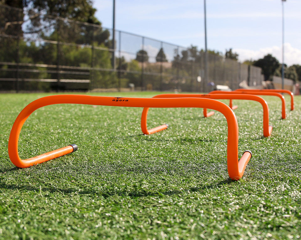 AGORA 6" Speed Hurdles - Set of 4