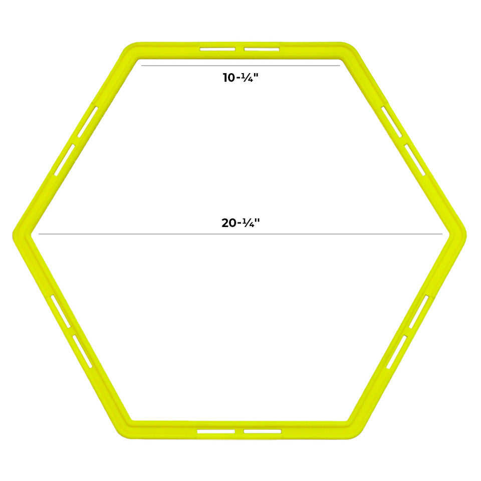 AGORA Hex Speed Rings - Set of 10