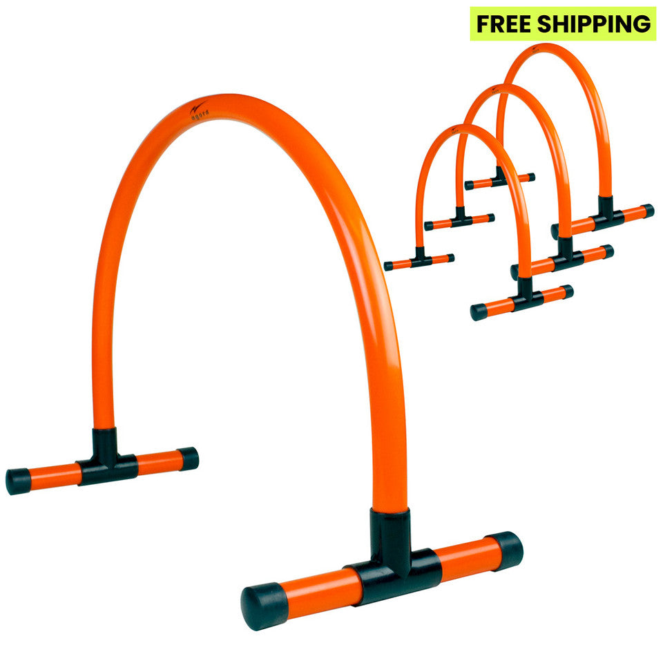AGORA Indoor/Turf Soccer Training Arches - Set of 4
