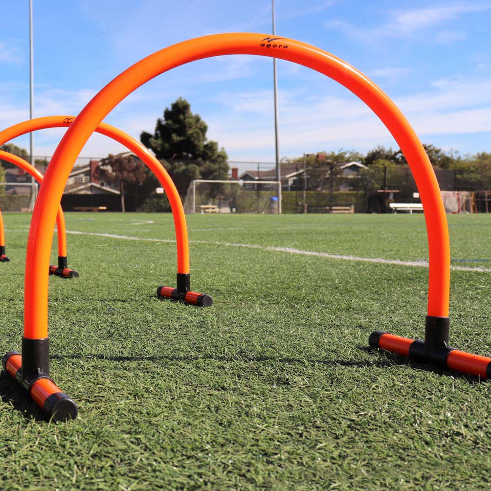 AGORA Indoor/Turf Soccer Training Arches - Set of 4