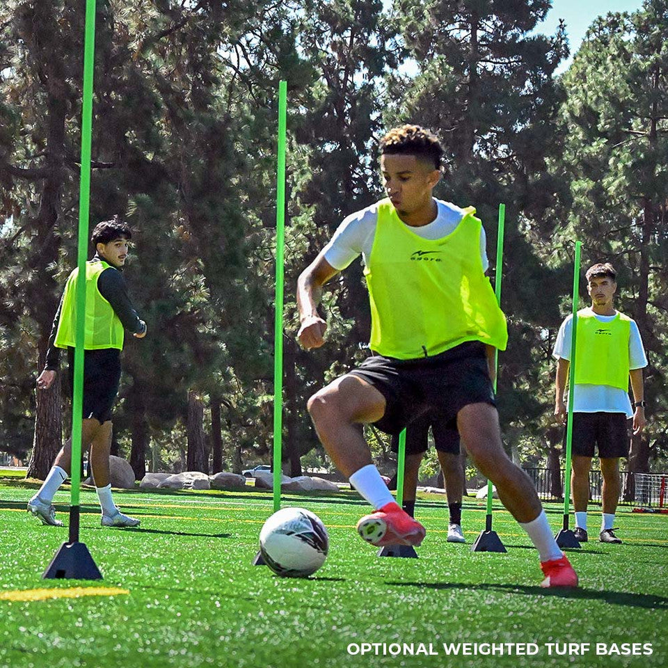 AGORA 5' Adaptable Agility Poles - Set of 6