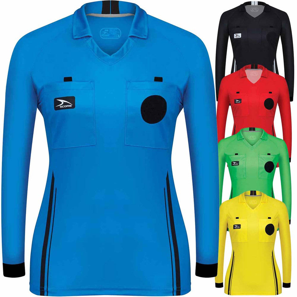 AGORA Women's Play On Match Soccer Referee Jersey