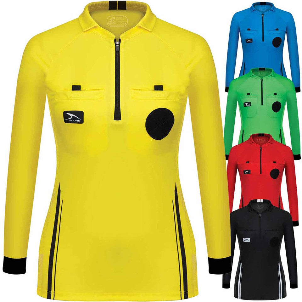 AGORA Women's Play On Pro Soccer Referee Jersey