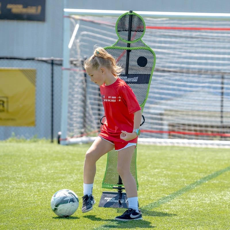 Soccer Innovations Soccer Wall Youth Turf Mannequin - Black