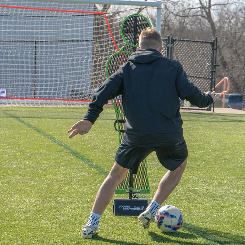 Soccer Innovations Soccer Wall Youth Turf Mannequin - Black