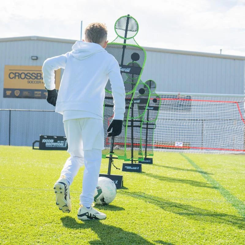 Soccer Innovations Soccer Wall Youth Turf Mannequin - Black
